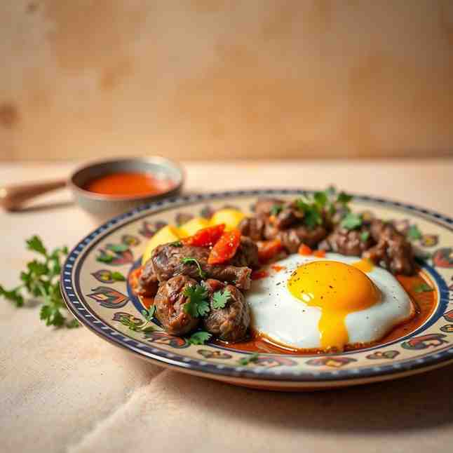 Moroccan Lamb Brains & Eggs - Easy Lamb Cooking Recipes